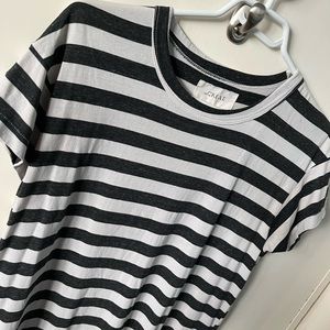 The GREAT striped maxi dress, size 0